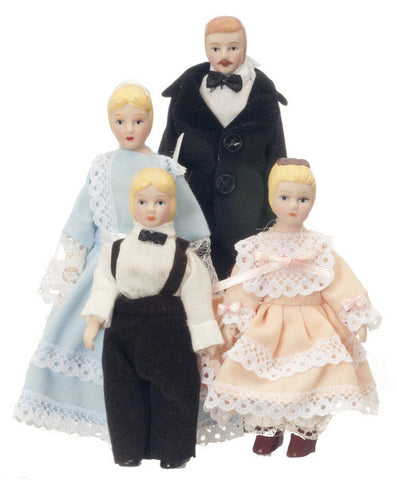 4 dolls for dollhouse