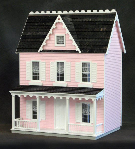 Vermont Farmhouse Finished Dollhouse - The Magical Dollhouse