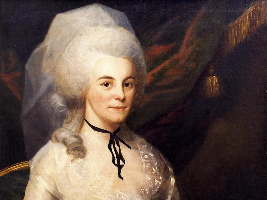 Elizabeth Hamilton Wife of American Founding Father Alexander Hamilton