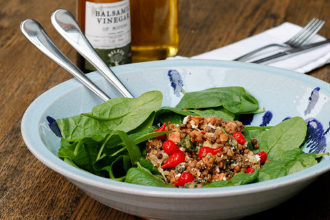 ceramic salad bowl