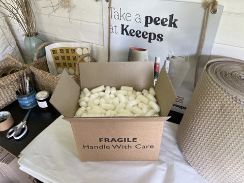 starch eco friendly packaging peanuts