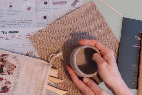 home pottery kit making pottery