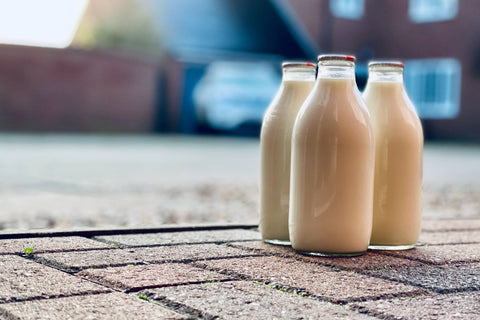 milk bottles milk round