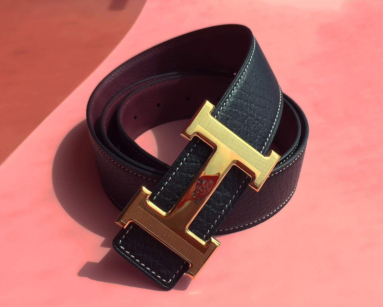 polish hermes belt buckle