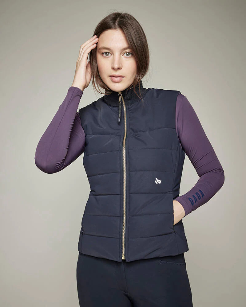 Casella Ladies Quilted Jacket - Imperial Navy – Premier Equine Int. Ltd.