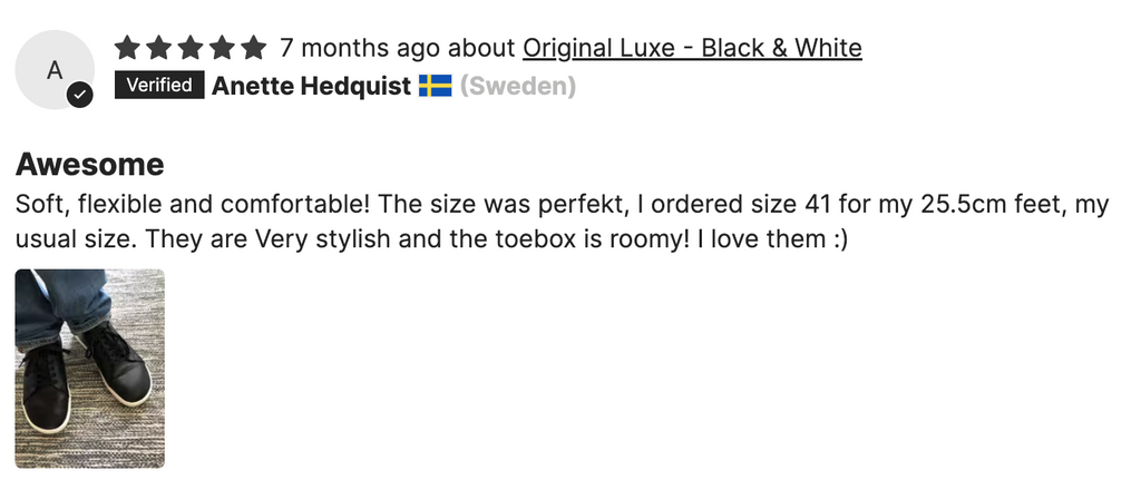 Customer Review of Feelgrounds barefoot shoes Original Luxe
