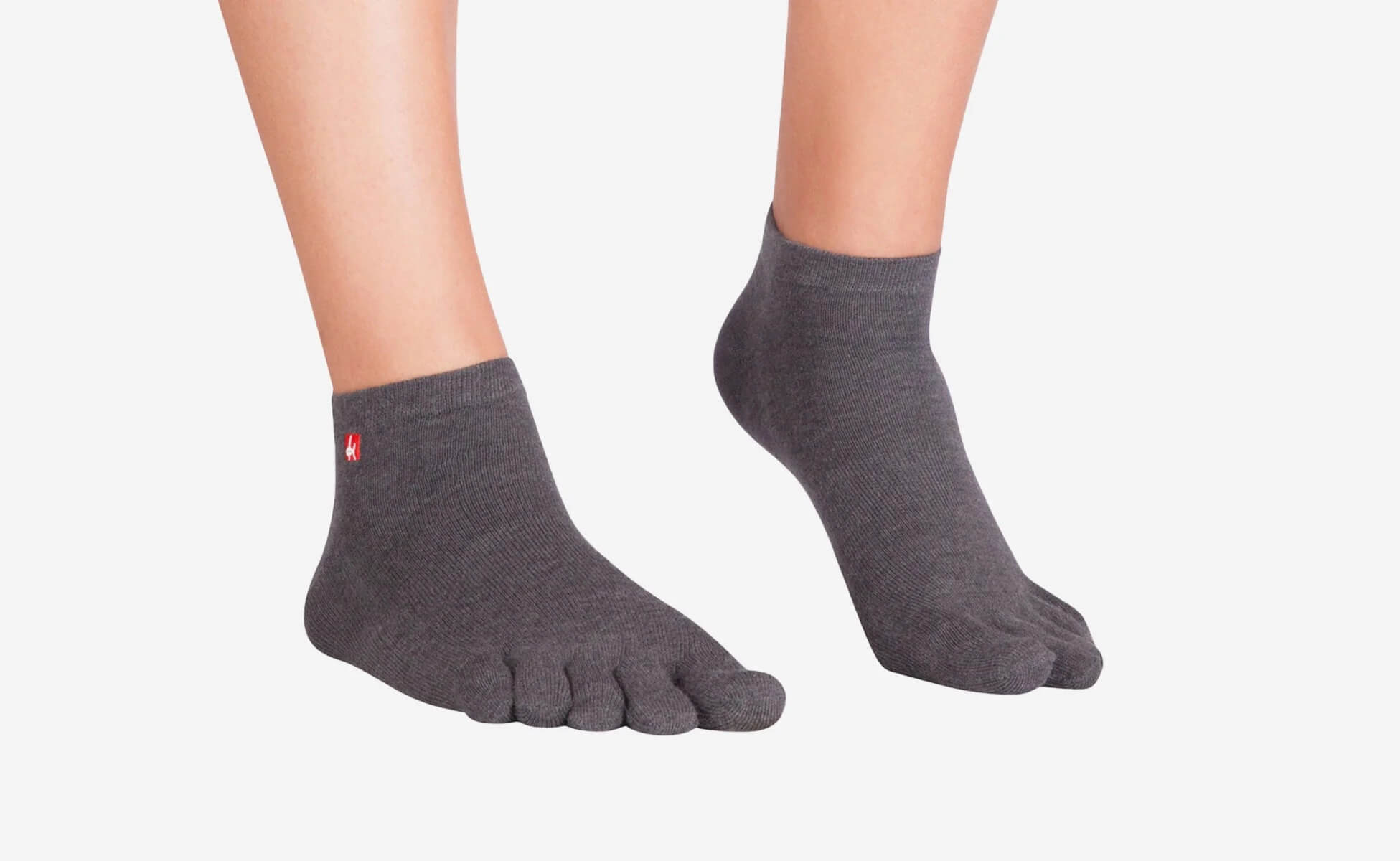 Toe Socks Sneaker (1 Pair Pack) - Charcoal ǀ Feelgrounds
