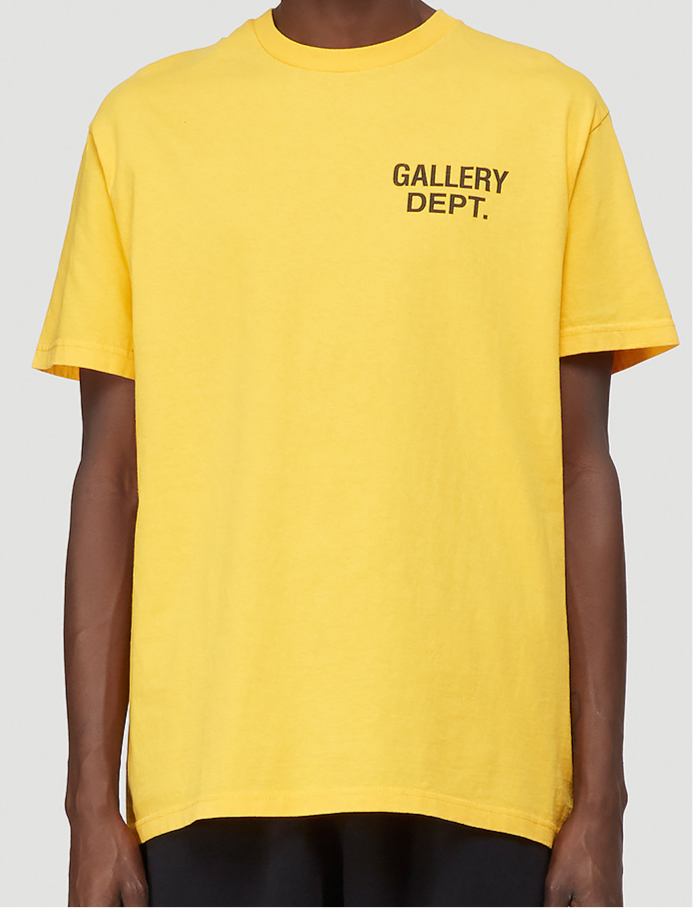 Gallery Dept. Souvenir Tee yellow – MBB-Vogue