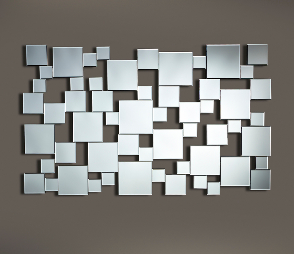 Miroir design mural moderne rectangulaire - Souffle d'intérieur - Decknudt mirrors - Pixels