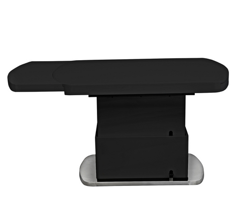 table basse relevable en verre trempé noir - Souffle d'intérieur