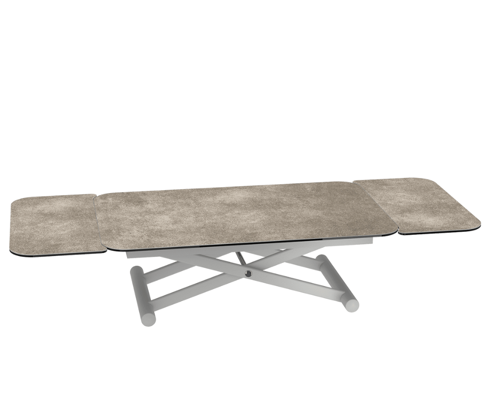 table basse relevable céramique argile akante - Souffle d'intérieur