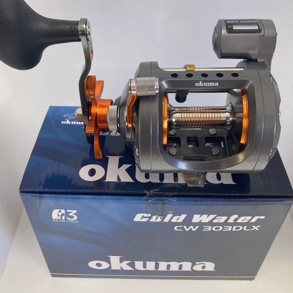 リール Okuma オクマ CW-203DLX-LE OKUMA Cold Water Line Counter