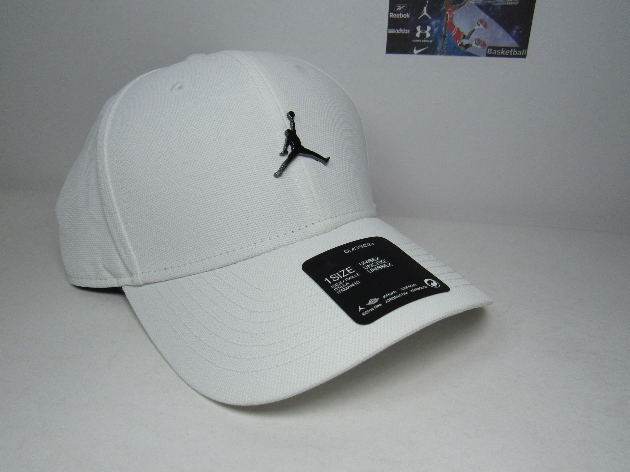 GORRA JUMPMAN METAL CURVA WHITE UNITALLA ADULTO – ASTROBOYSHOP SNEAKER