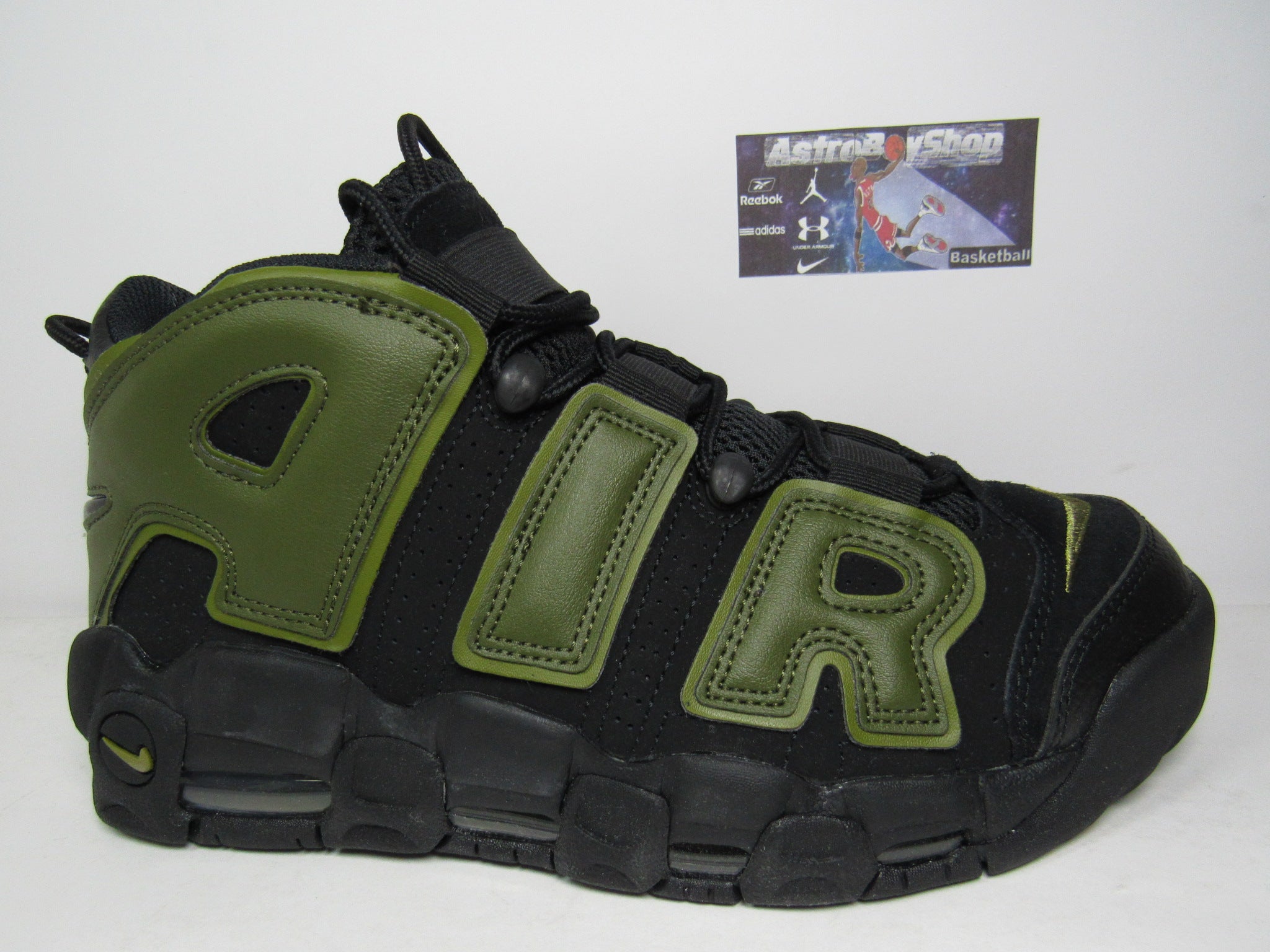 nike uptempo rough green