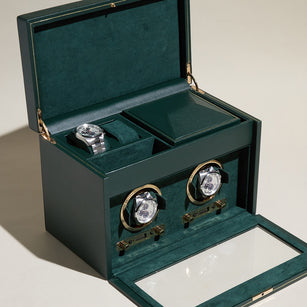 Wolf British Racing Double Watch Winder