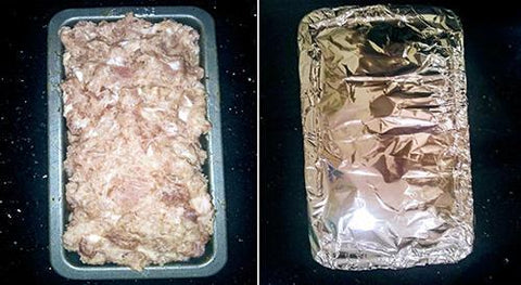 Home made spam in foil
