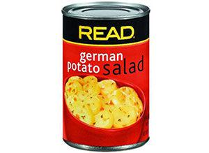 Canned potato salad