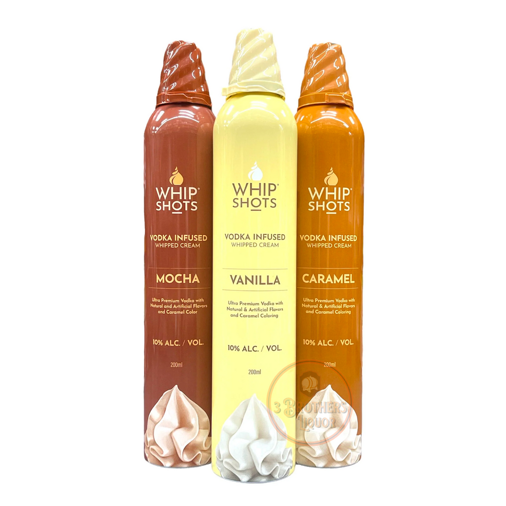 Whip Shots Vanilla Vodka Infused Whipped Cream 375ml