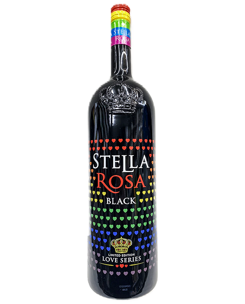 stella black rose wine