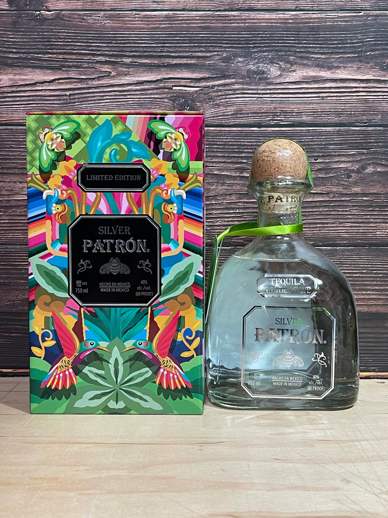 Patron Silver Tequila Mexican Heritage Tin Box (2021 Limited Edition
