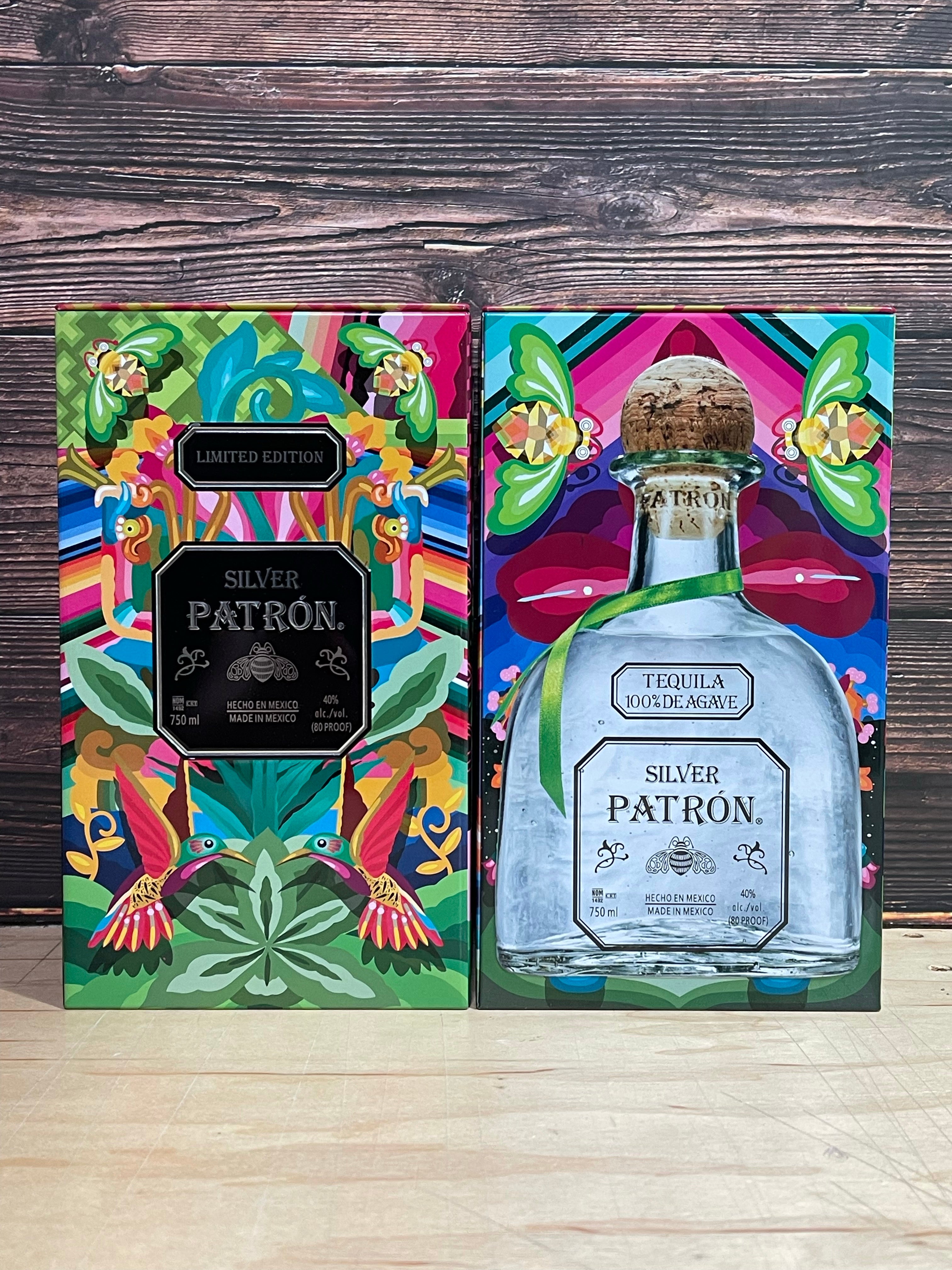 Patron Silver Tequila x2 Mexican Heritage Tin Box Bundle Set (2021 Lim