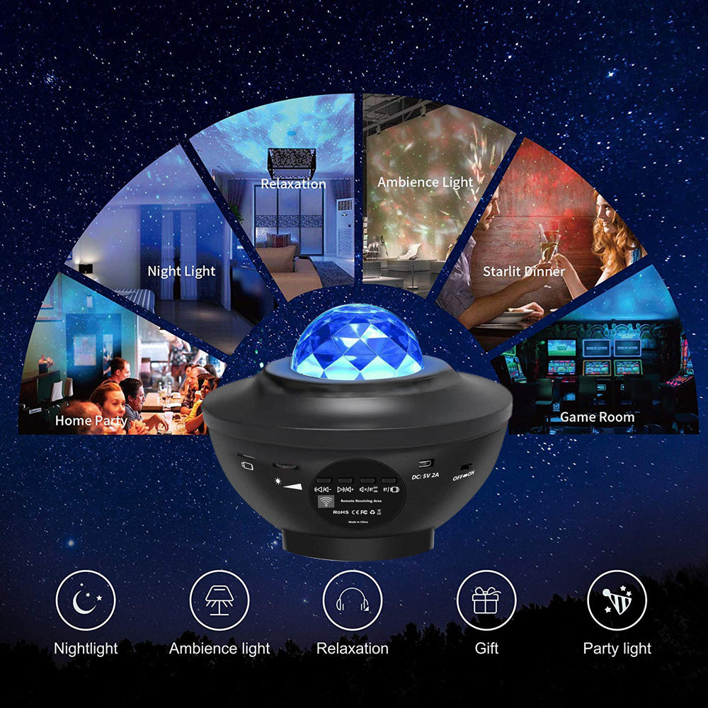 NEBULONIX® 360 Galaxy Projector – Hall Of Galaxy®
