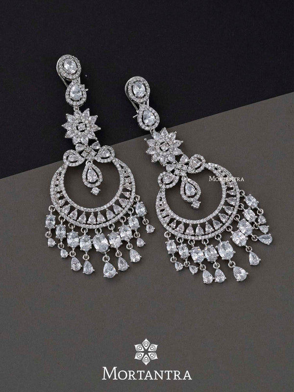 Buy Green stone and faux diamond earrings (Earrings) for N/A0.0 | Biba India