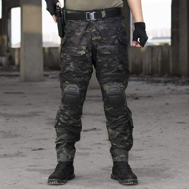 Tactical Pants Military Cargo Pants Camouflage Work Trousers Knee Pads Army  Hunter Combat Pant With Knee Pads Wish