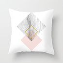 Bronzing Geometric Print Cushion Cover Demberly's Collection