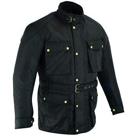 Warrior Gears® Motorcycle Jacket for men - Ballistic Nylon Winter Wate