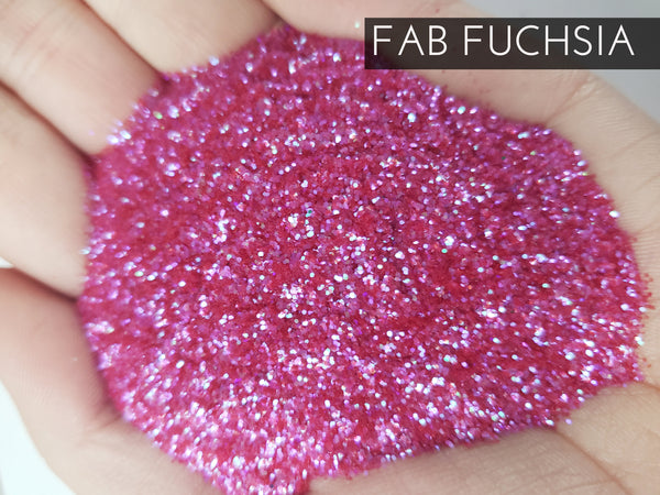 015 Hex Ultra Premium Iridescent Polyester Glitter - Passion Pink. –  Glitter and Crafts 4U