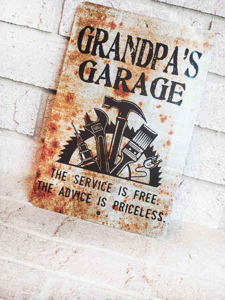 Papa's Garage, 2021 Father's day Gifts, Best Grandpa gifts, dad's gara –  GlitterGiftsAndMore