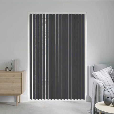 Barra Charcoal Grey Vertical Blinds