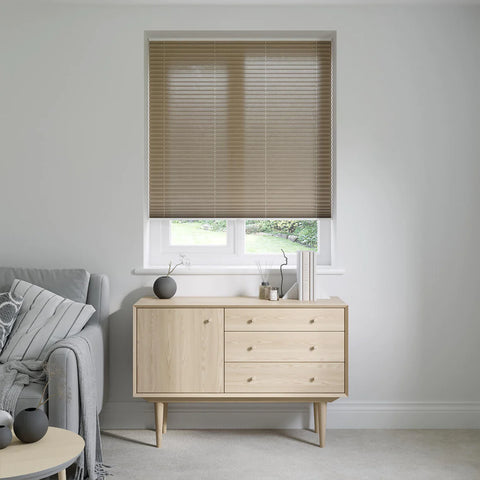 Zadar Brown Pleated Blinds
