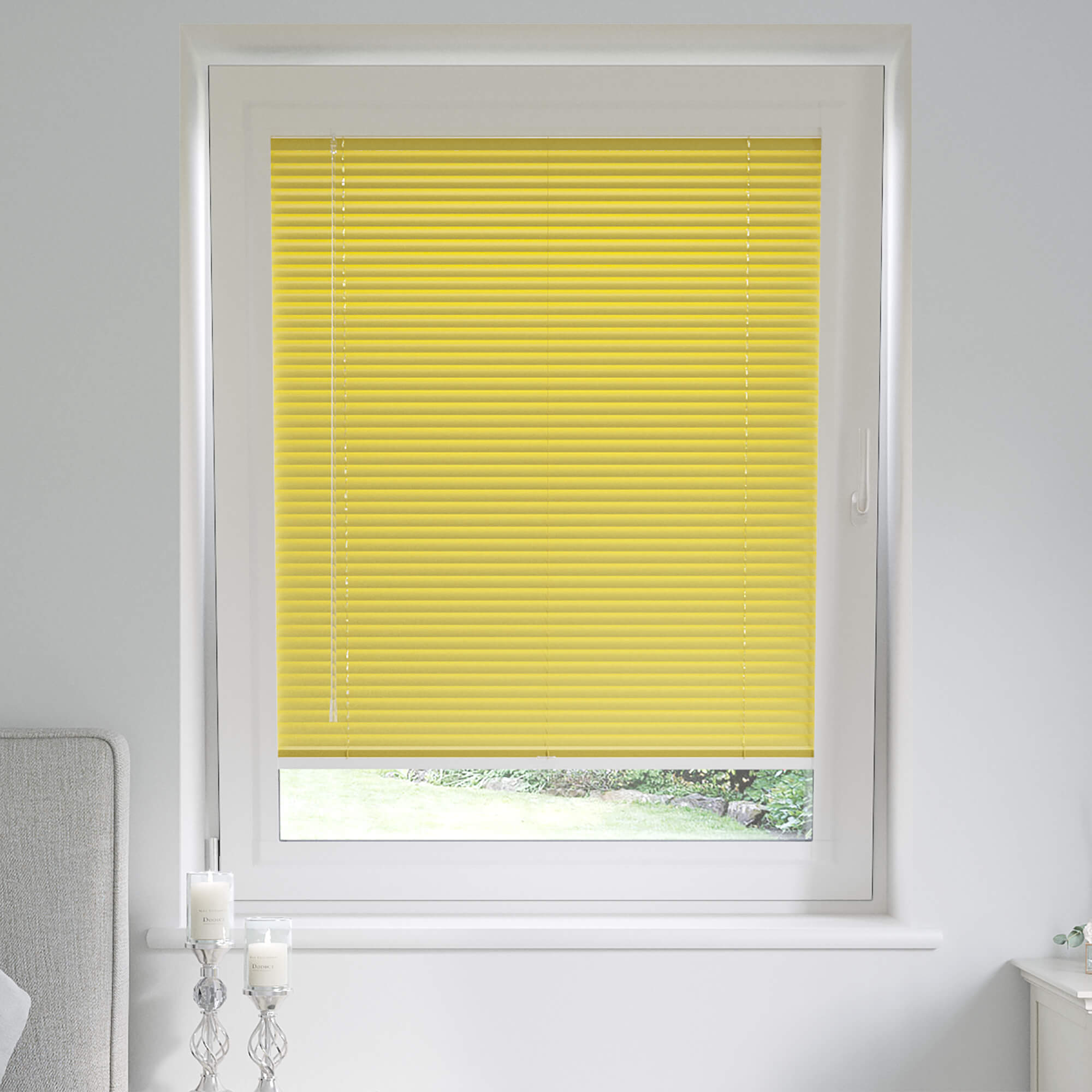 Buy Perfect Fit Luscious Lemon Yellow Venetian Blinds 25mm | B4Y ...