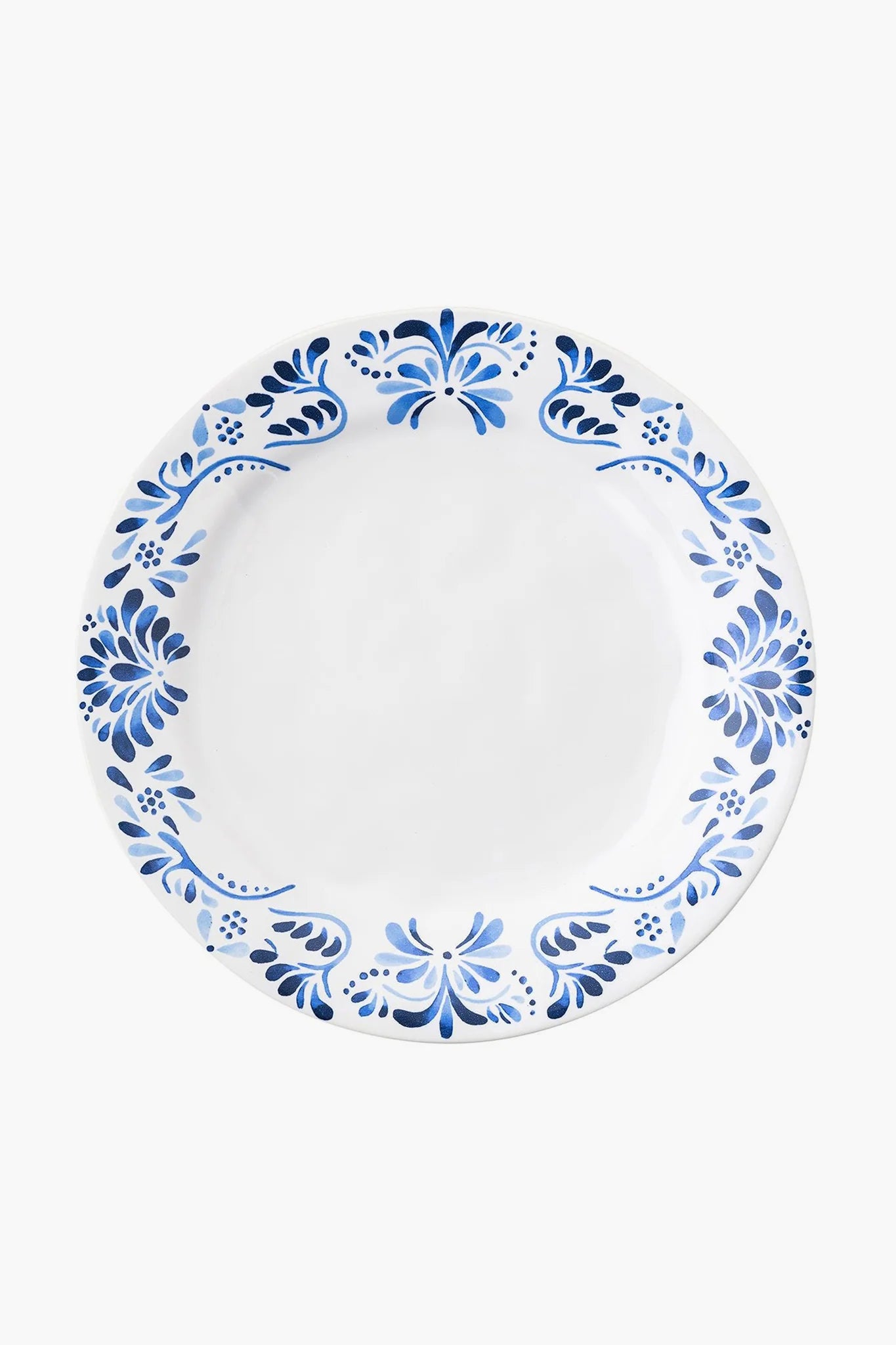 Set of 4 Iberian Indigo Dinner Plates