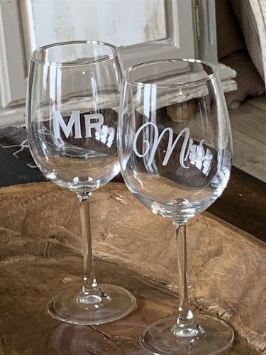 Hand Painted Wine Glasses - Set of 8 – mrs.mandolin