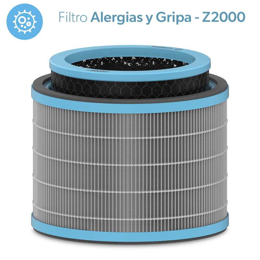 Instant - Purificador de aire, ayuda a eliminar el 99.9% de virus,  bacterias y alérgenos, avanzado sistema de filtración HEPA 3 en 1 con  tecnología de