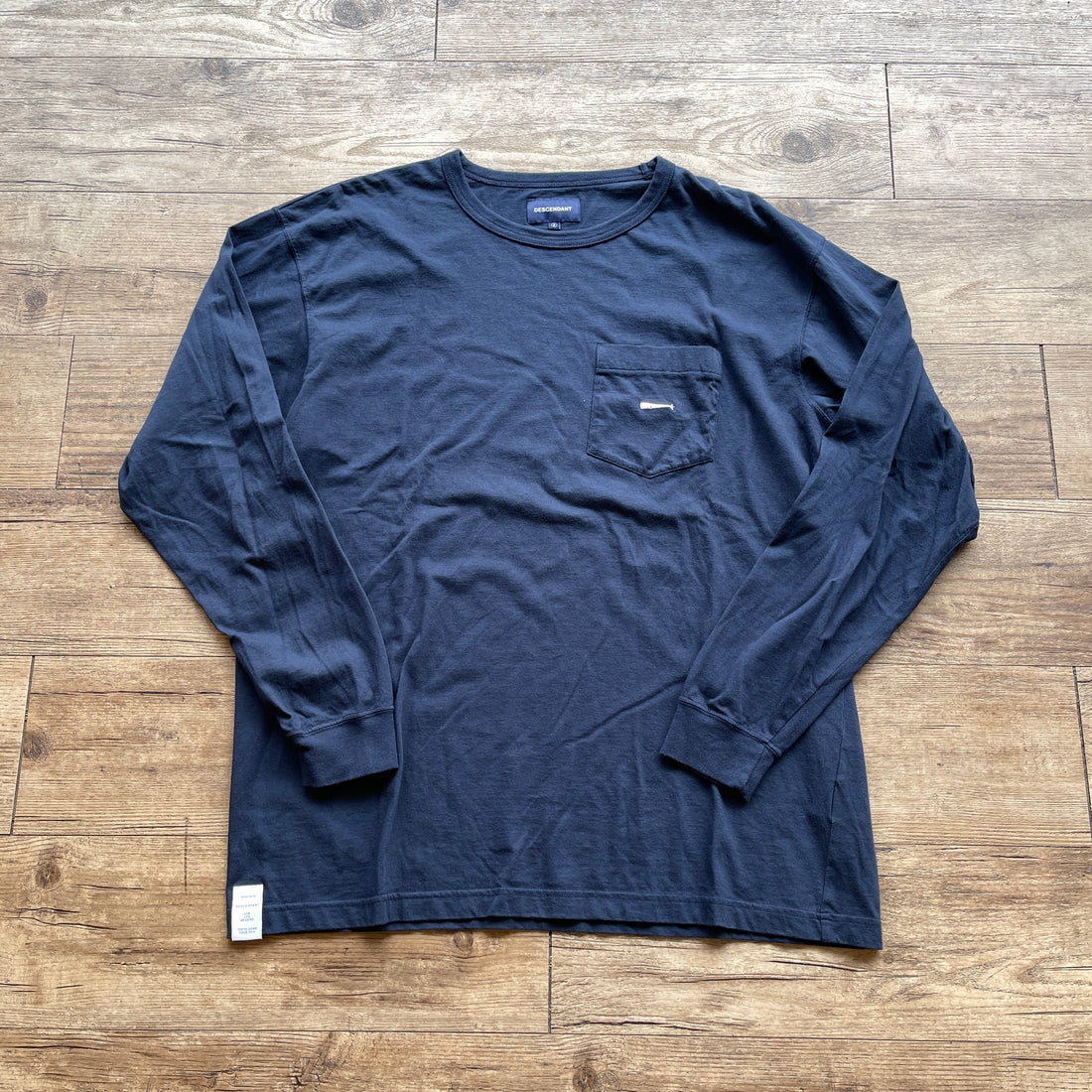 DESCENDANT 18aw CACHALOT CREW NECK LS - Tシャツ/カットソー(七分/長袖)