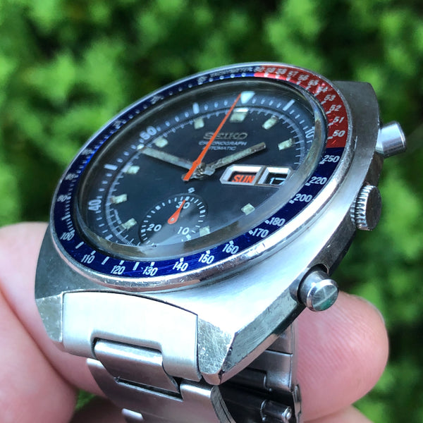 Seiko 6139-6002 Pogue/Cevert Chronograph One owner from November 1972 –  classicseiko