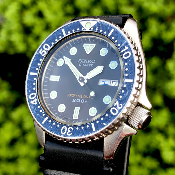 セイコー ダイバーウオッチ 200m防水 ヴィンテージ品 - 腕時計(アナログ)