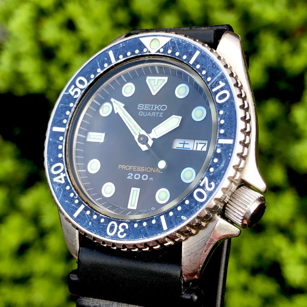 Seiko 6458-6020 JDM Quartz 200m Diver from Feb 1985 Now in Sweden –  classicseiko