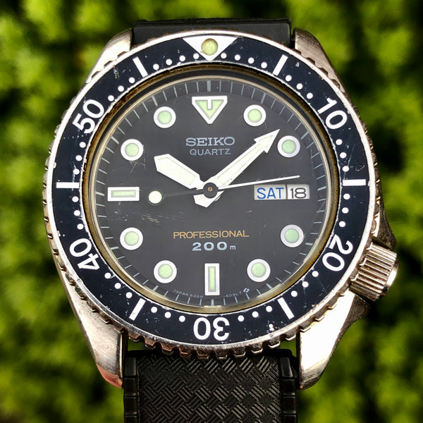 Seiko 6458-6020 JDM Quartz Mid Size 200m Diver from July 1985 – classicseiko