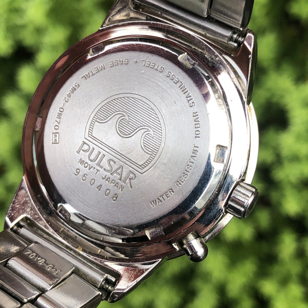 Pulsar Kinetic 5M42-0M70 Sports Watch - Seiko Japan Movement – classicseiko