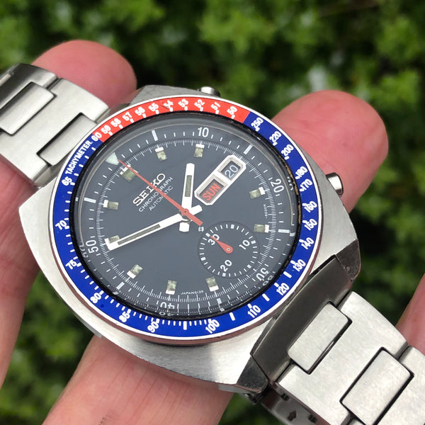 Seiko 6139-6002 Pogue/Cevert Chronograph One owner from November 1972 –  classicseiko