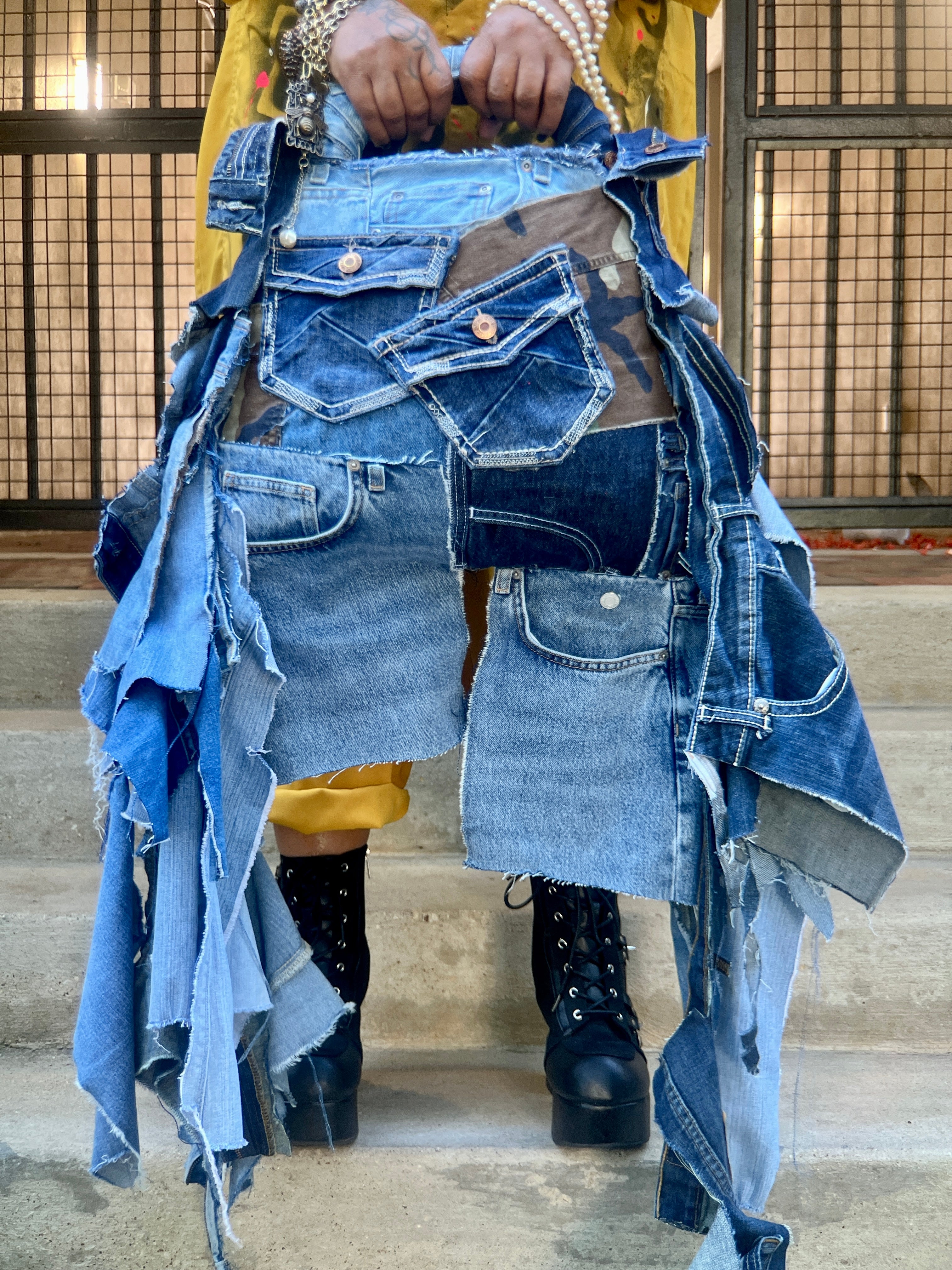 The New Janky Denim On Denim Ugly Jean Bag Has Hit The Shop!