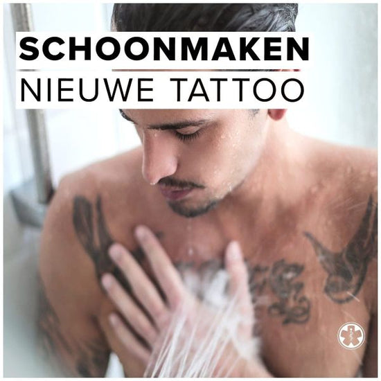 Schoonmaken van je tattoo