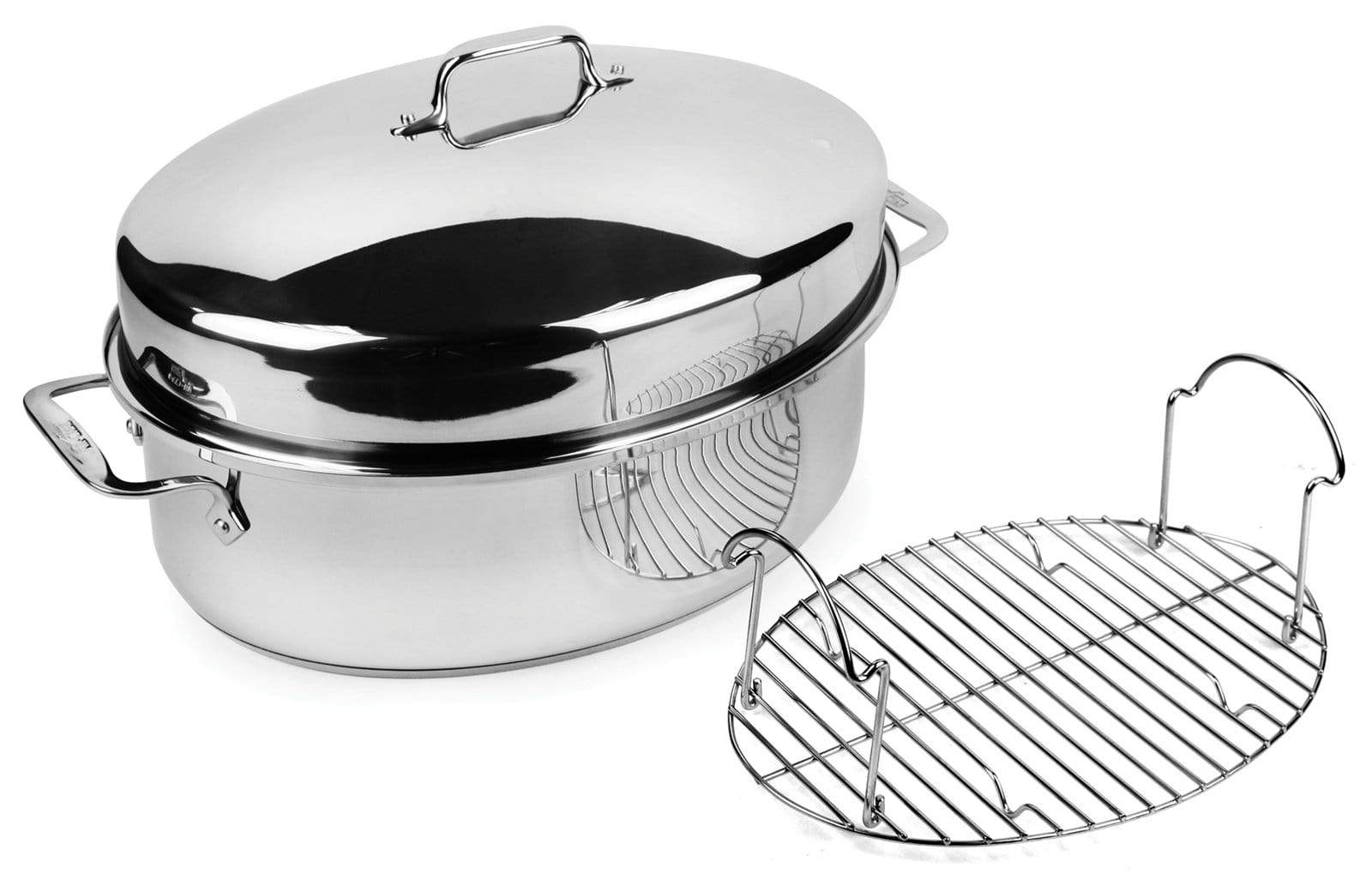 All-Clad Covered Oval Roaster with Rack