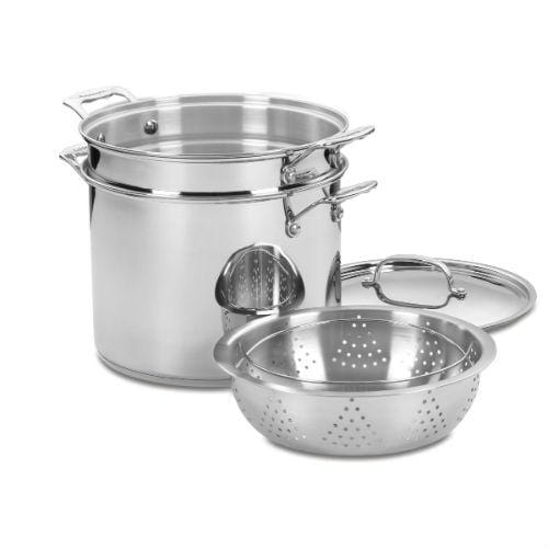  Cuisinart 7194-20 Chef's Classic Stainless 4-Quart Saucepan  with Cover: Home & Kitchen