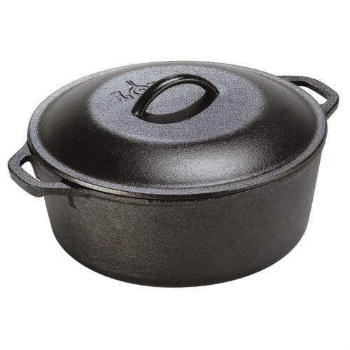 Lodge Pro Logic Cast Iron 5 qt. Double Dutch Oven - Reading China & Glass